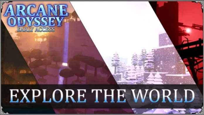 Arcane Odyssey världen