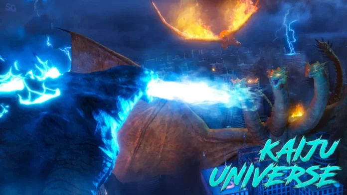 Universo Kaiju monstros a lutar