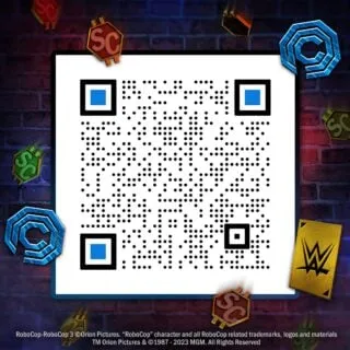 Código QR de la SuperCard de la WWE
