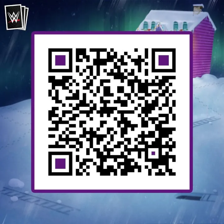 Códigos QR de SuperCard WWE